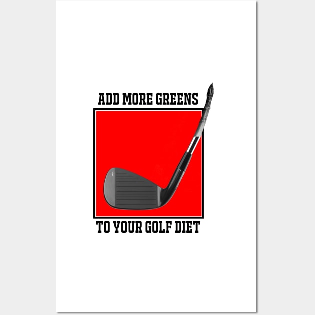 Add More Greens Golf Design Wall Art by ArtShare